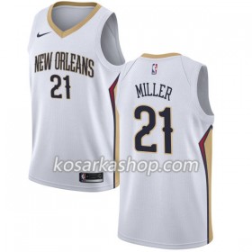 Dres New Orleans Pelicans Darius Miller 21 Nike 2017-18 Bijela Swingman